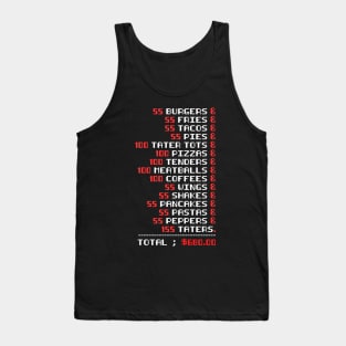 55 Burgers 55 Fries I Think You Should Leave Funny Tank Top